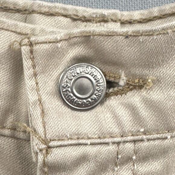 VTG Levis 910 Shorts 12 Beige Classic Fit USA 1998 Street Tan High Rise Preppy - Picture 5 of 15